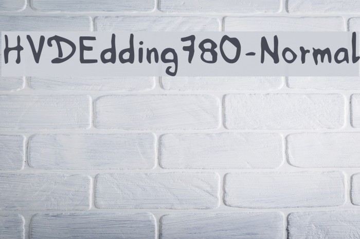 HVDEdding780-Normal Example 3