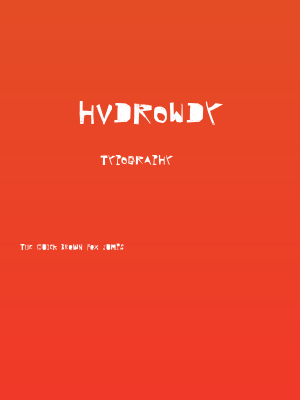 HVDRowdy Poster