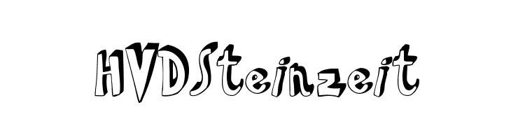 HVDSteinzeit  Frei Schriftart Herunterladen