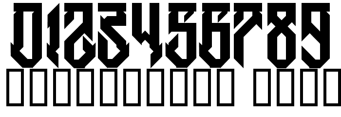 HWitches-Regular Font OTHER CHARS