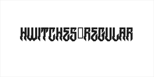 HWitches-Regular Logo