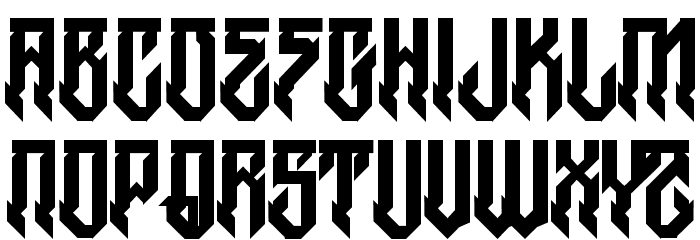 HWitches-Regular Font LOWERCASE