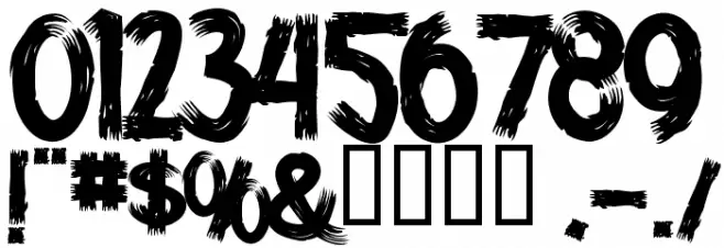 HWizardTit-Regular Font OTHER CHARS