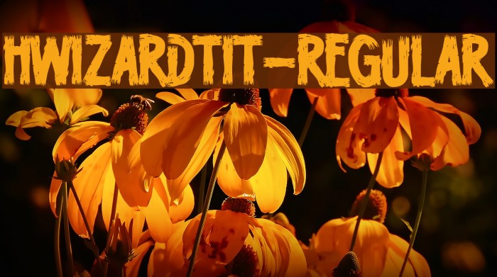 HWizardTit-Regular Font examples
