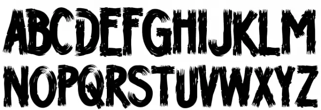 HWizardTit-Regular फ़ॉन्ट लोअरकेस