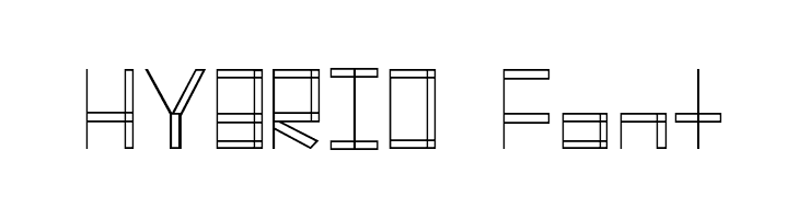 HYBRID  Font  Fuentes Gratis Descargar