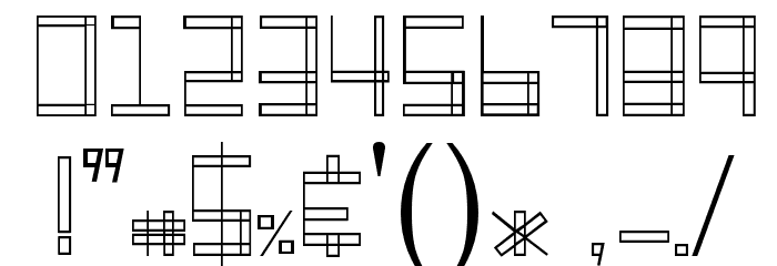 HYBRID Font Font OTHER CHARS