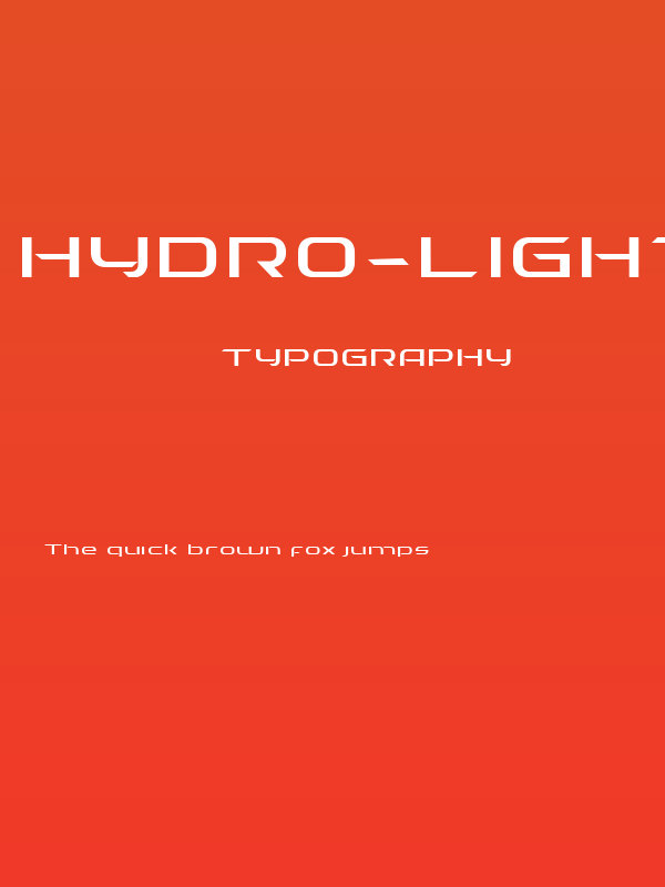 HYDRO-Light Poster