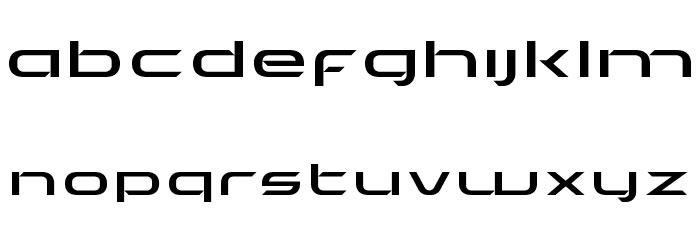 HYDRO-Light Font LOWERCASE
