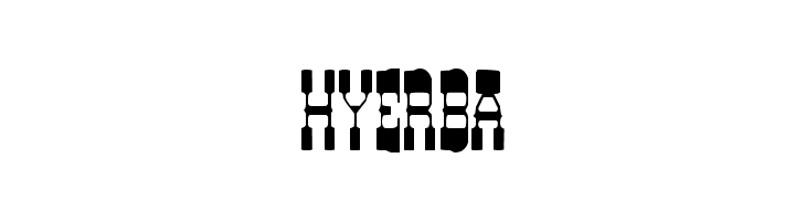 HYERBA  Descarca Fonturi Gratis