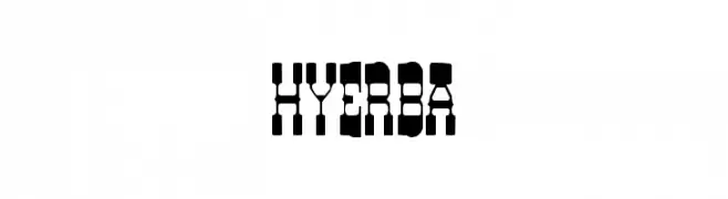 HYERBA  नि: शुल्क फ़ॉन्ट्स डाउनलोड