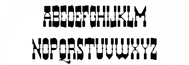 HYERBA Schriftart Kleinbuchstaben