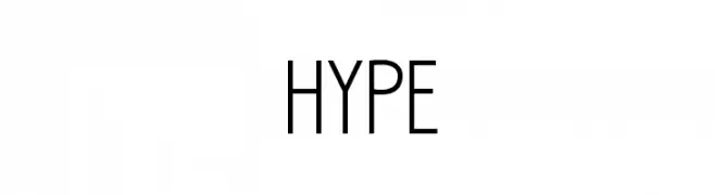 HYPE  Fuentes Gratis Descargar