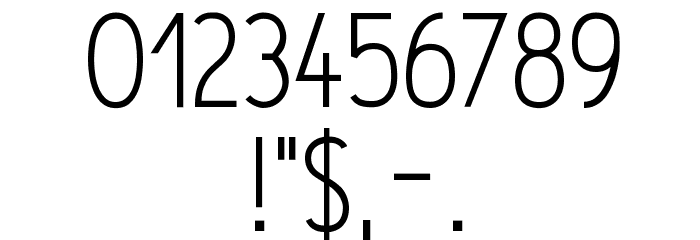 HYPE Font OTHER CHARS