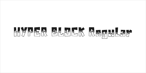 HYPER BLOCK Regular Logo