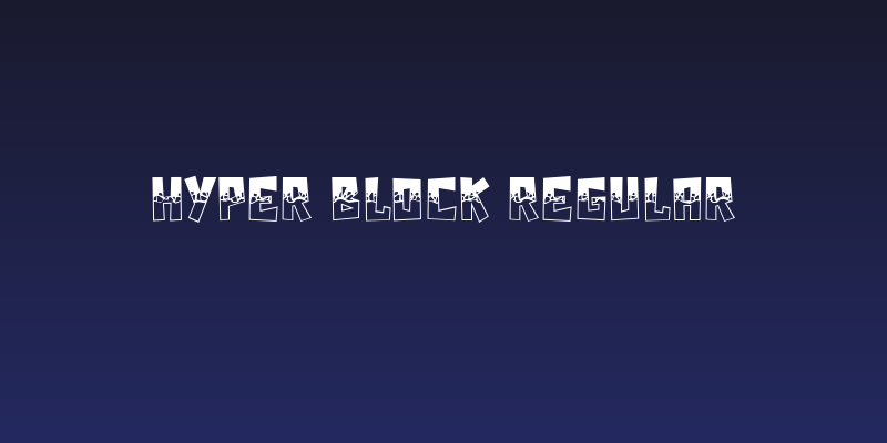 HYPER BLOCK Regular Social Header