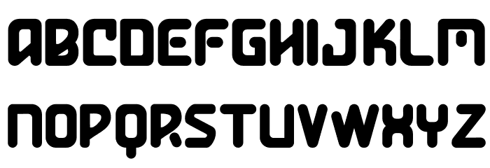 HYPERLOOP Font LOWERCASE