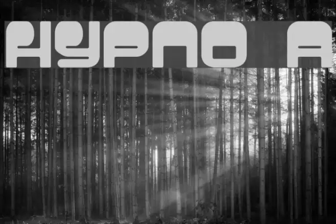 HYPNO Agent Font examples