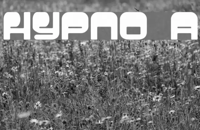 HYPNO Agent Font examples