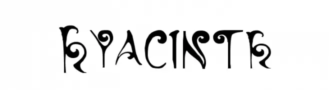 Hyacinth  baixar fontes gratis