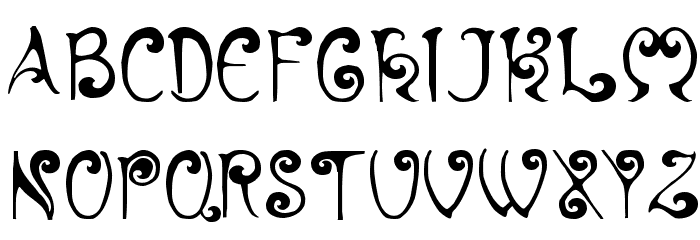 Hyacinth Font LOWERCASE