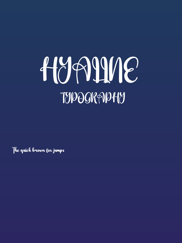 Hyaline Poster