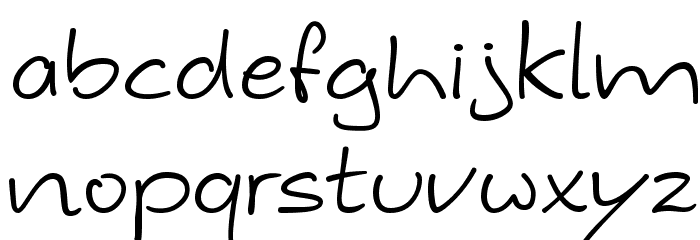 Hybi4 Font LOWERCASE