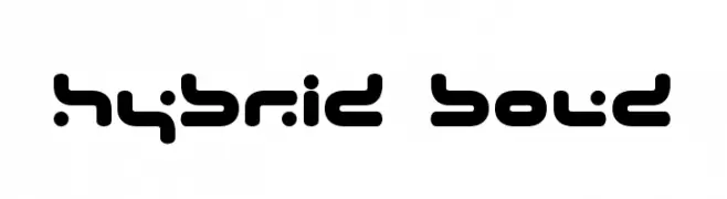 Hybrid Bold  免费字体下载