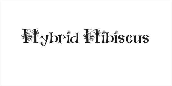 Hybrid Hibiscus Logo