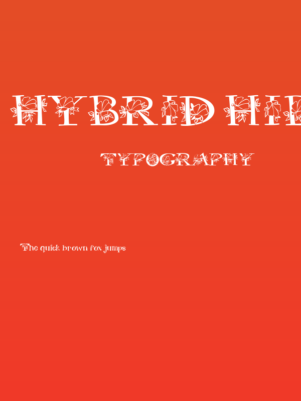 Hybrid Hibiscus Poster