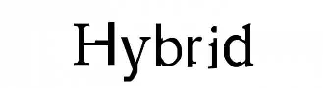 Hybrid  Fuentes Gratis Descargar