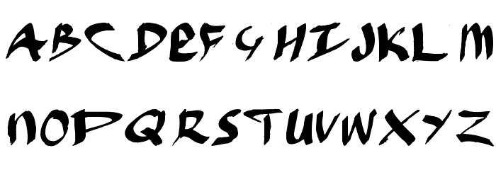 Hybride-Between Font LOWERCASE