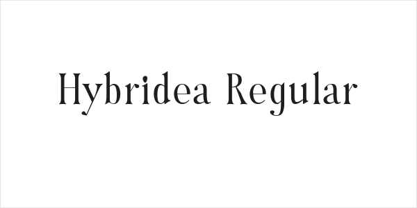 Hybridea Regular Logo