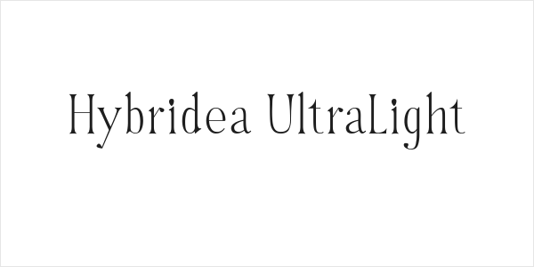 Hybridea UltraLight Logo