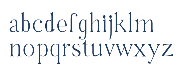 Hybridea UltraLight Lowercase