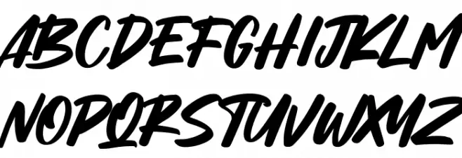 Hybridge Free Regular Font OTHER CHARS