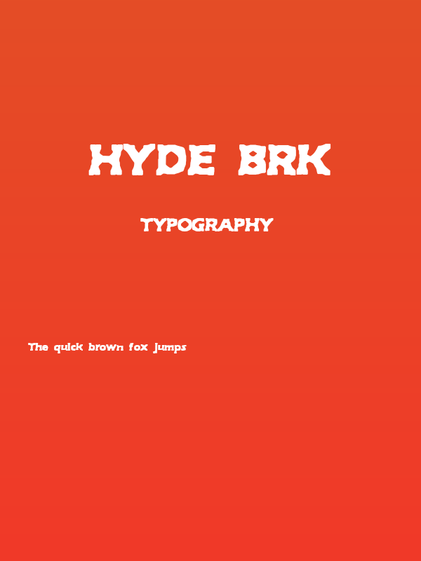 Hyde BRK Poster