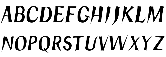 Hydra Font LOWERCASE