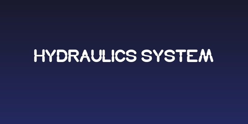 Hydraulics System Social Header