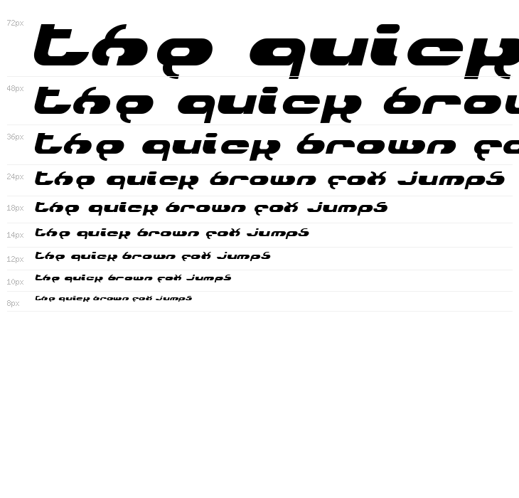 Hydro Italic Waterfall