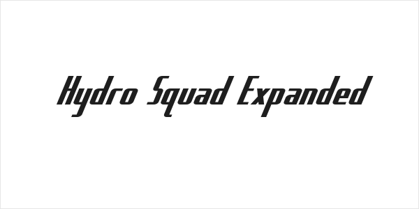 Hydro Squad Expanded Logo