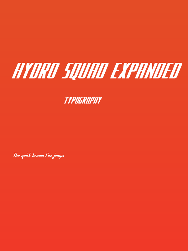 Hydro Squad Expanded Poster