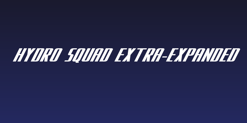 Hydro Squad Extra-Expanded Social Header