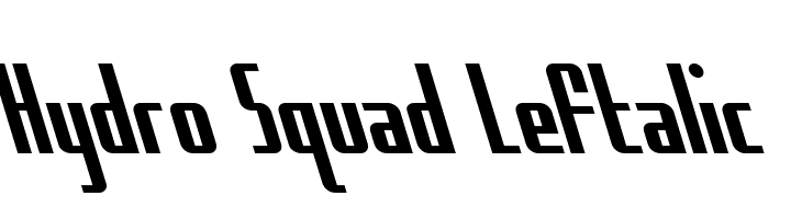 Hydro Squad Leftalic  لخطوط تنزيل