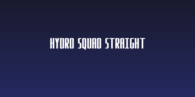 Hydro Squad Straight Social Header