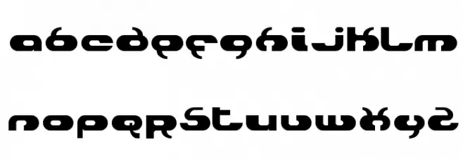 Hydro Шрифта ВЕРХНИЙ