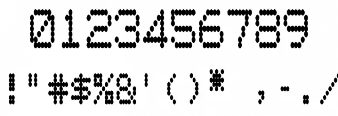HydrogenType Font OTHER CHARS