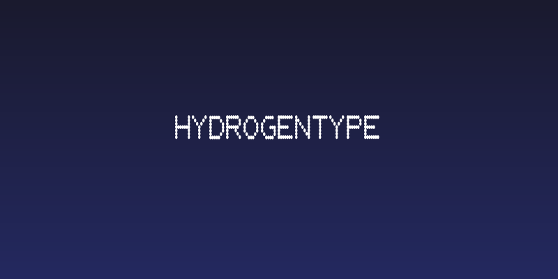 HydrogenType Social Header