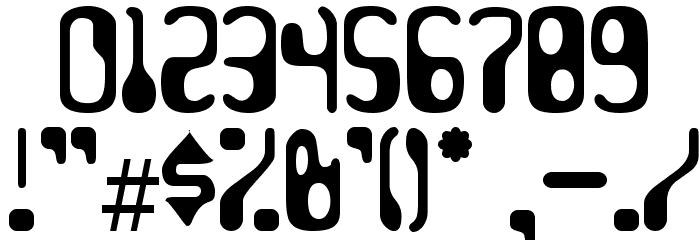 HydrogenWhiskey-Regular Font OTHER CHARS