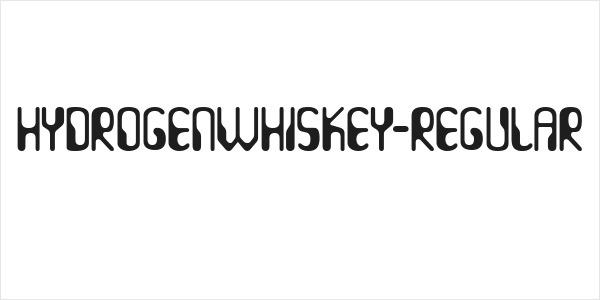 HydrogenWhiskey-Regular Logo